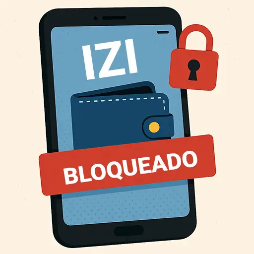Carteira Móvel Bloqueada