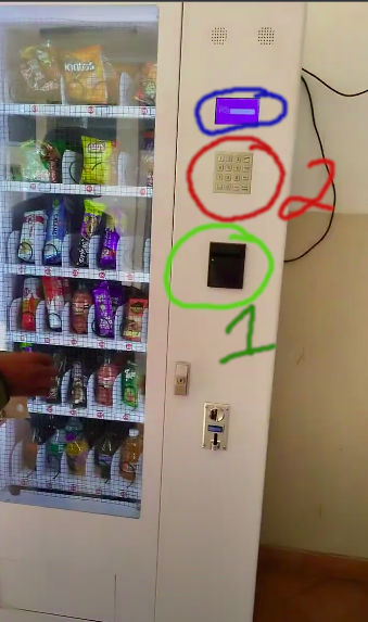 Máquina automáticas de venda em Moçambique com legenda
